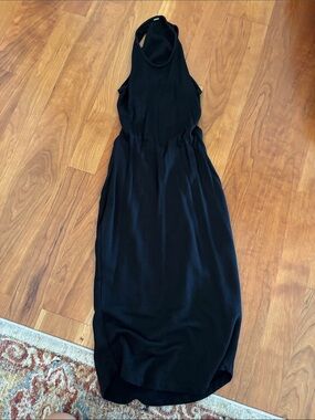Black Halter Maxi Dress